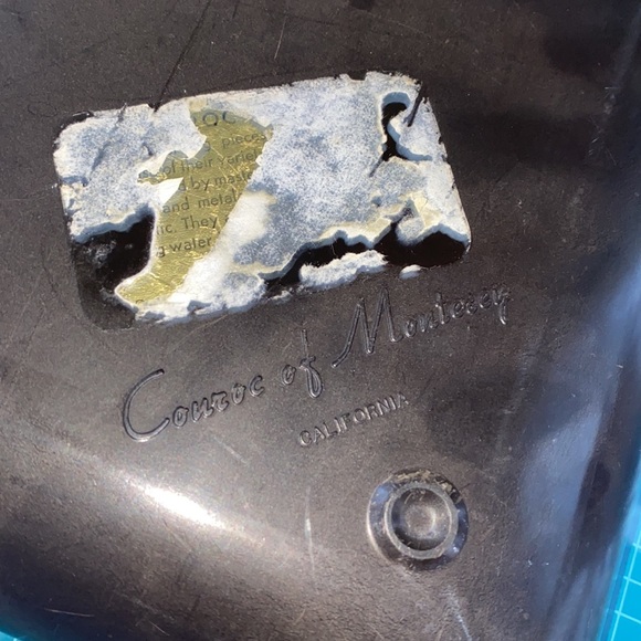 Vintage Serving Tray; Couroc Monterey Melamine Tray Colonial Victorian Scene - Picture 11 of 14